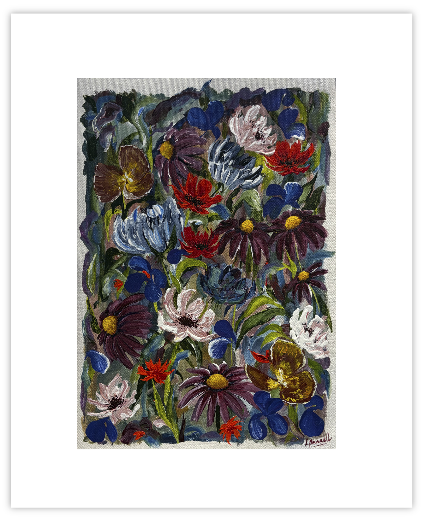 Magenta Floral